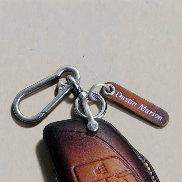 Premium Leather Key Fob for Chevrolet