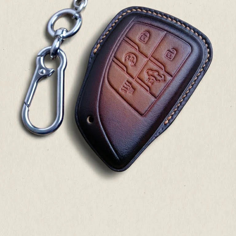 Premium Leather Key Fob for Chevrolet