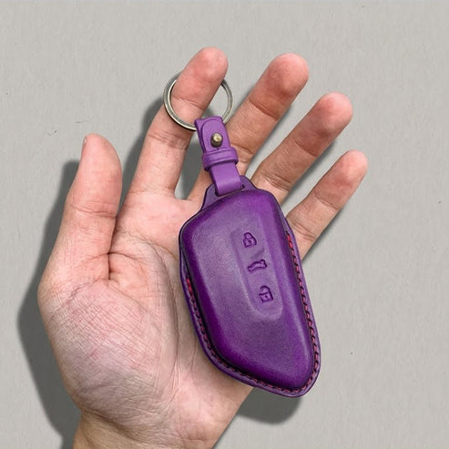 Premium Leather Key Fob for Cupra