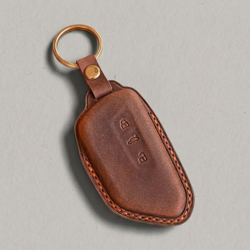 Premium Leather Key Fob for Cupra