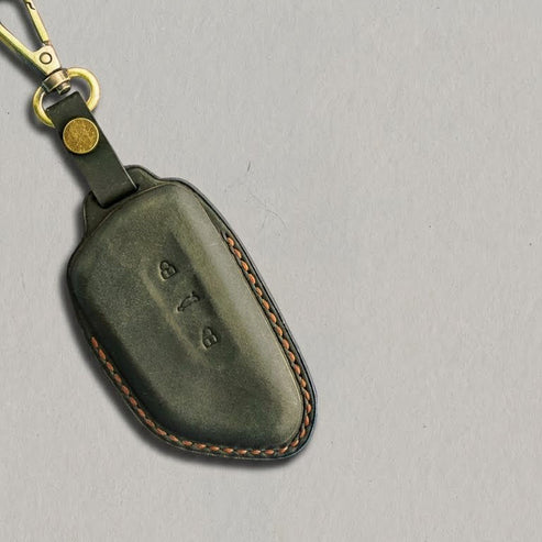 Premium Leather Key Fob for Cupra
