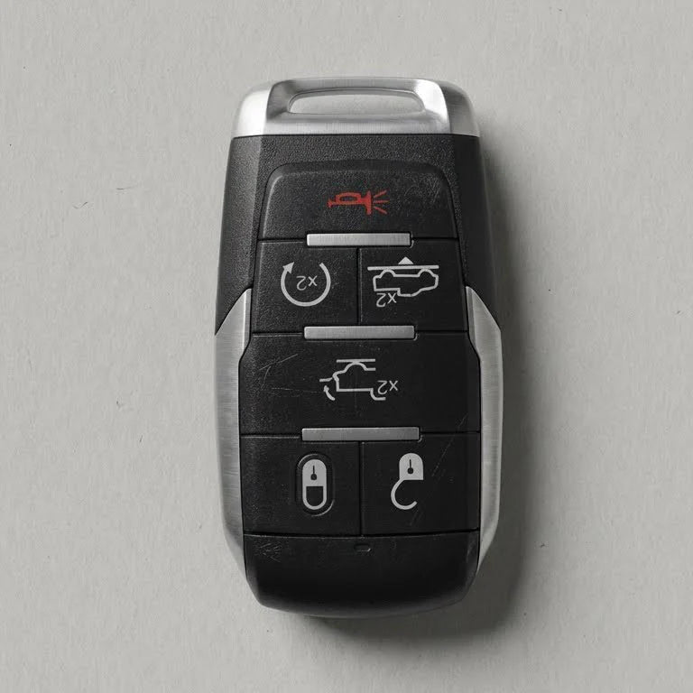 Premium Leather Key Fob for Dodge