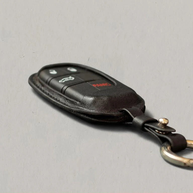 Premium Leather Key Fob for Dodge