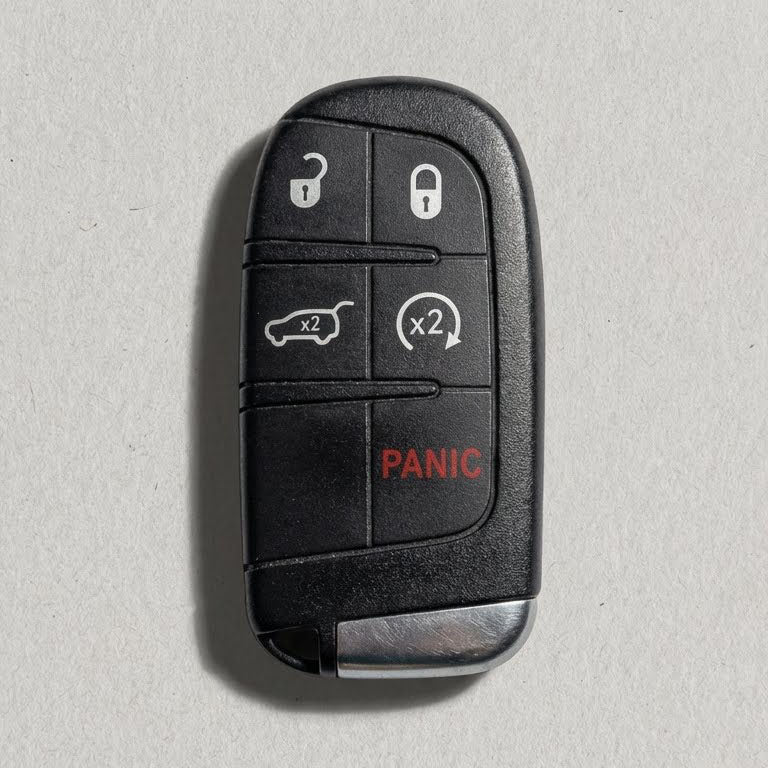 Premium Leather Key Fob for Dodge