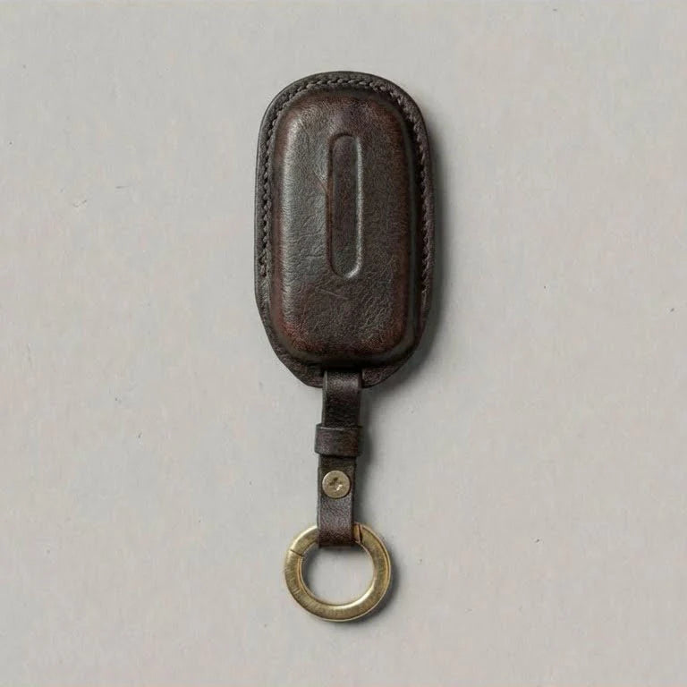 Premium Leather Key Fob for Dodge