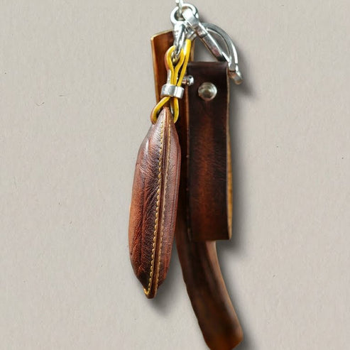 Premium Leather Key Fob for DS