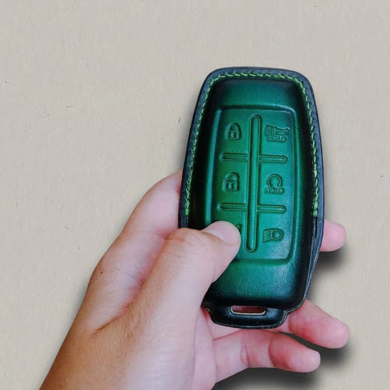 Premium Leather Key Fob for Genesis