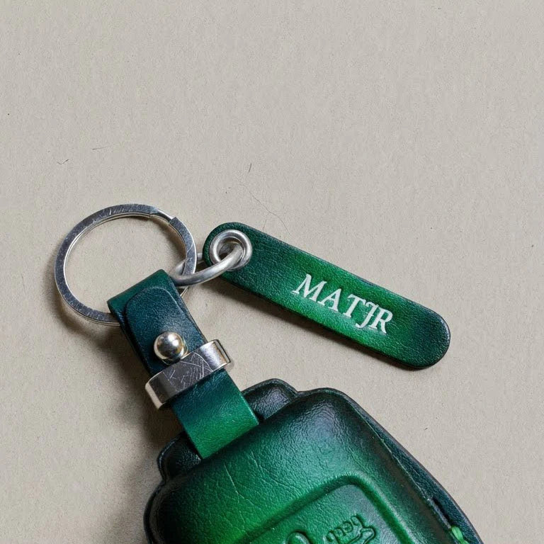 Premium Leather Key Fob for Genesis