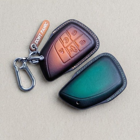 Premium Leather Key Fob for GMC
