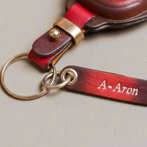 Premium Leather Key Fob for Honda