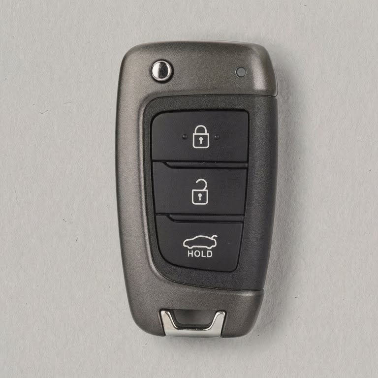 Premium Leather Key Fob for Hyundai