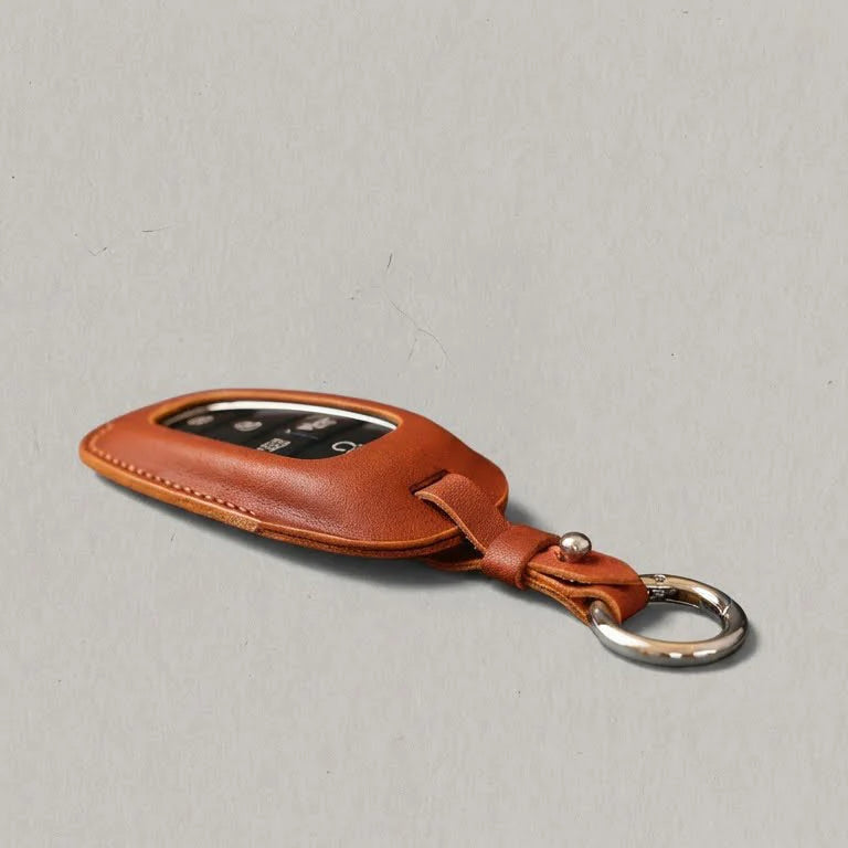 Premium Leather Key Fob for Hyundai