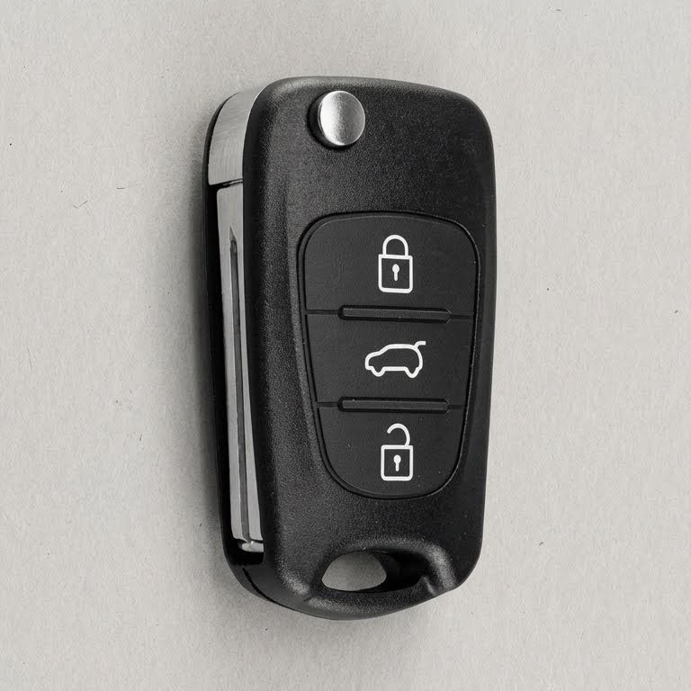 Premium Leather Key Fob for Hyundai