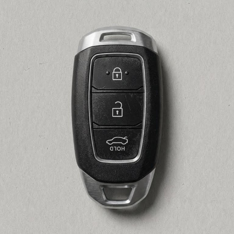Premium Leather Key Fob for Hyundai