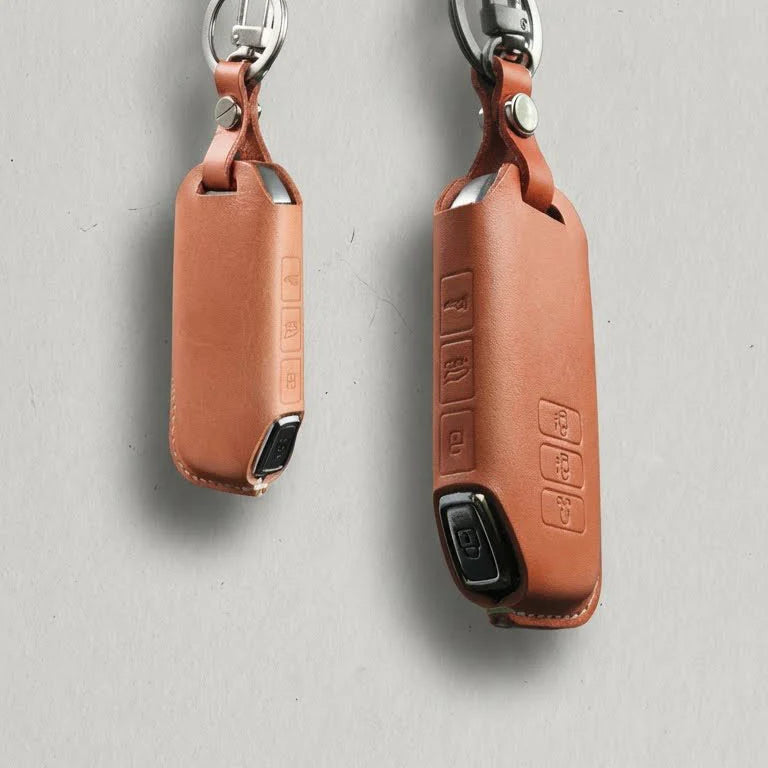 Premium Leather Key Fob for KIA