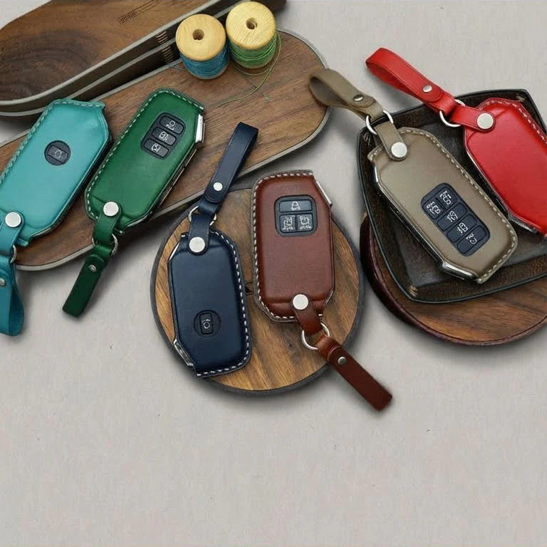 Premium Leather Key Fob for KIA