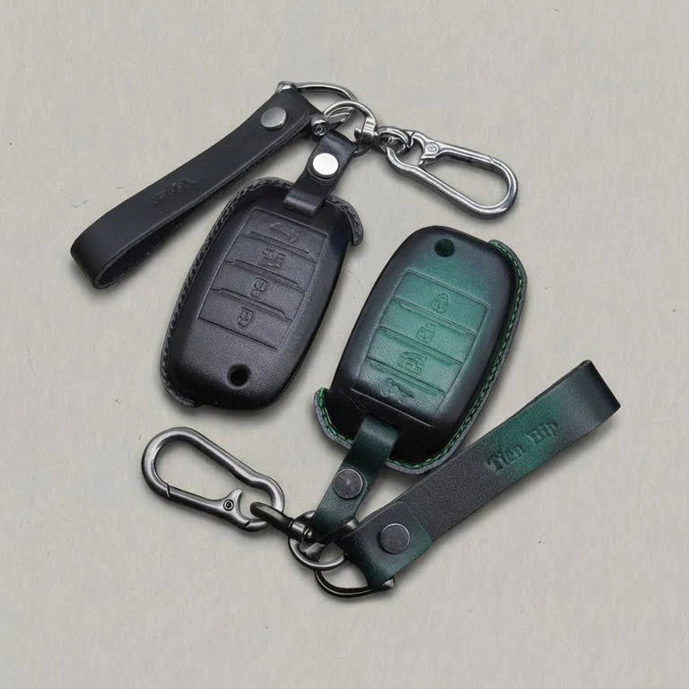 Premium Leather Key Fob for KIA