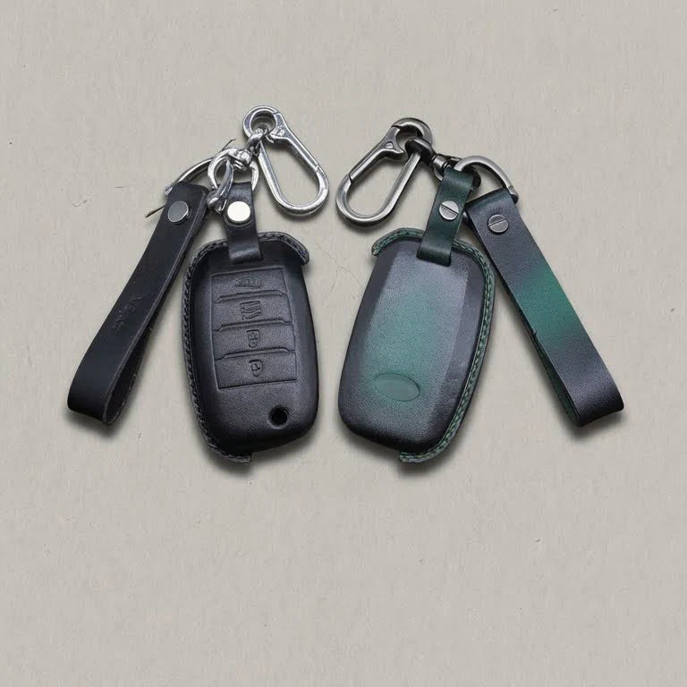 Premium Leather Key Fob for KIA