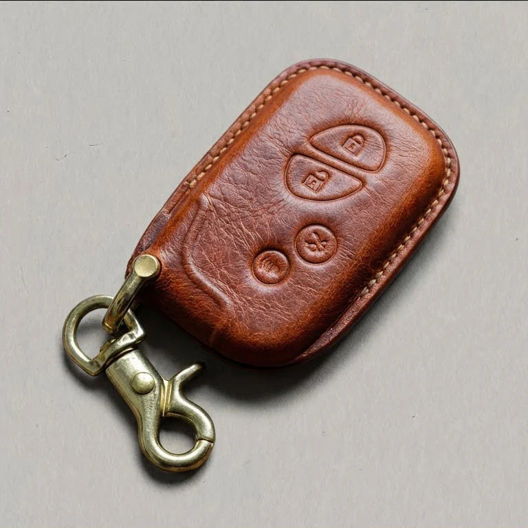 Premium Leather Key Fob for Lexus
