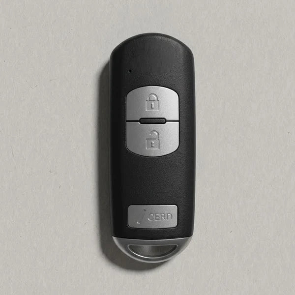 Premium Leather Key Fob for Mazda