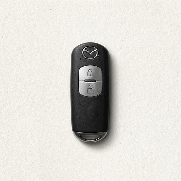 Premium Leather Key Fob for Mazda