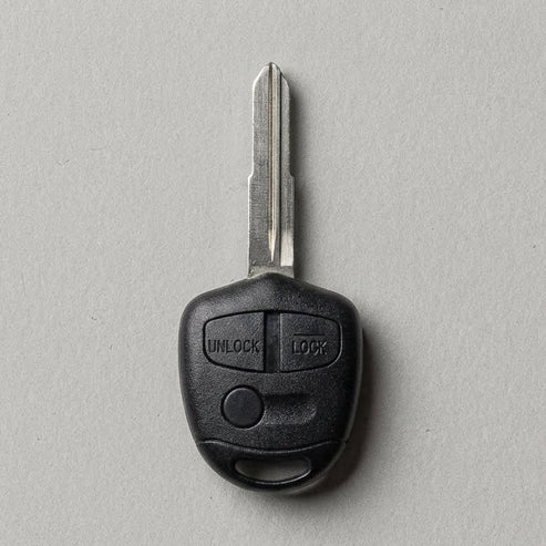 Premium Leather Key Fob for Mitsubishi