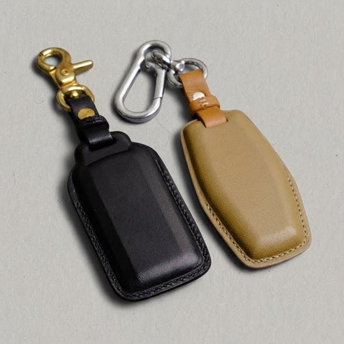 Premium Leather Key Fob for Mitsubishi