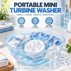 Portable Mini Turbine Washer