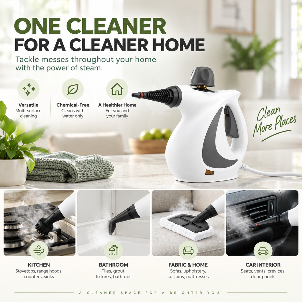 Handheld High-Pressure Steam Cleaner