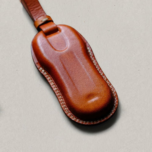 Premium Leather Key Fob for Porsche