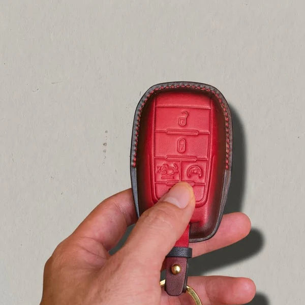 Premium Leather Key Fob for Ram