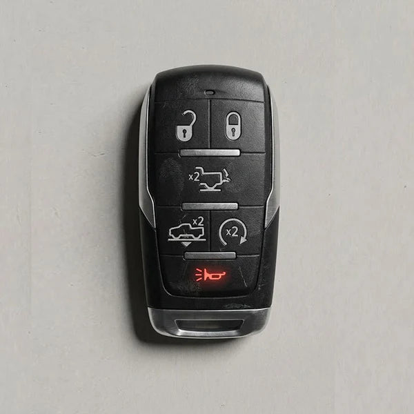 Premium Leather Key Fob for Ram