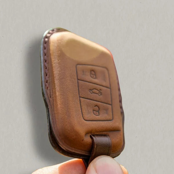 Premium Leather Key Fob for Seat