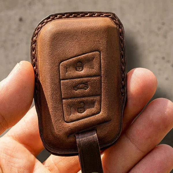 Premium Leather Key Fob for Seat
