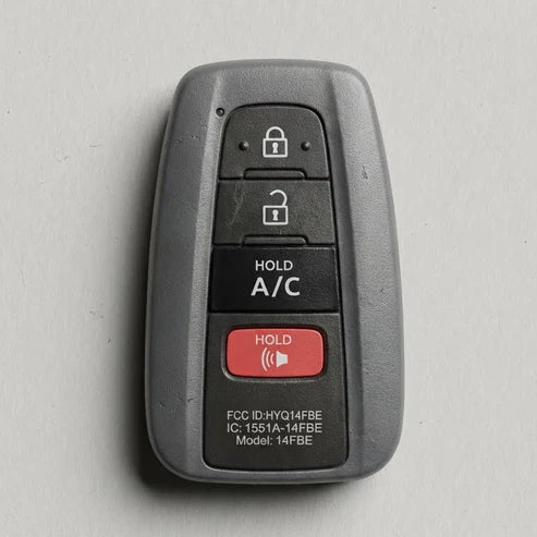 Premium Leather Key Fob for Toyota