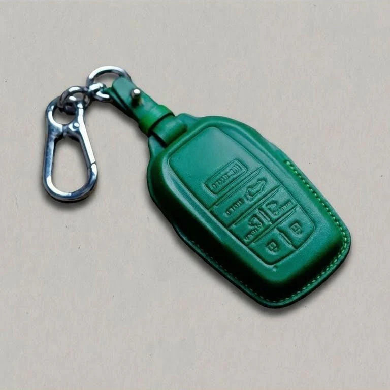 Premium Leather Key Fob for Toyota