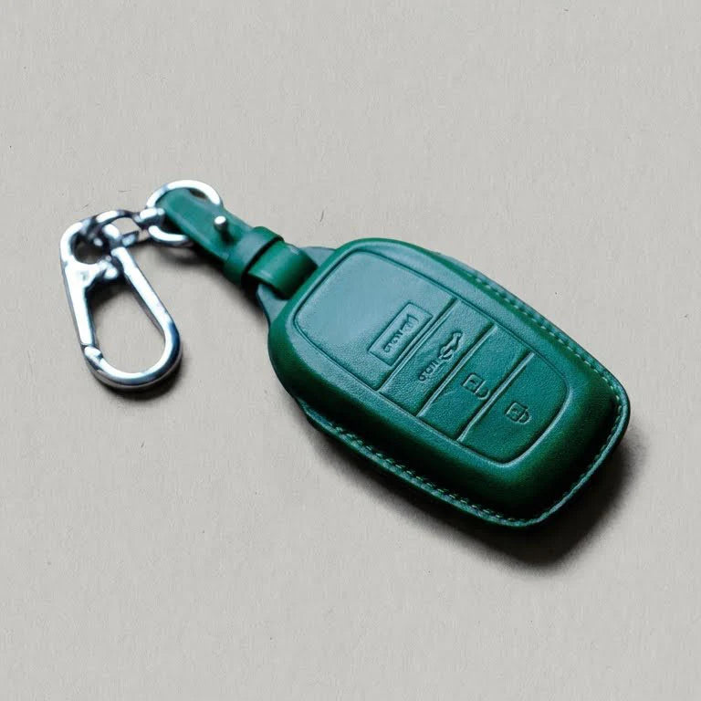 Premium Leather Key Fob for Toyota