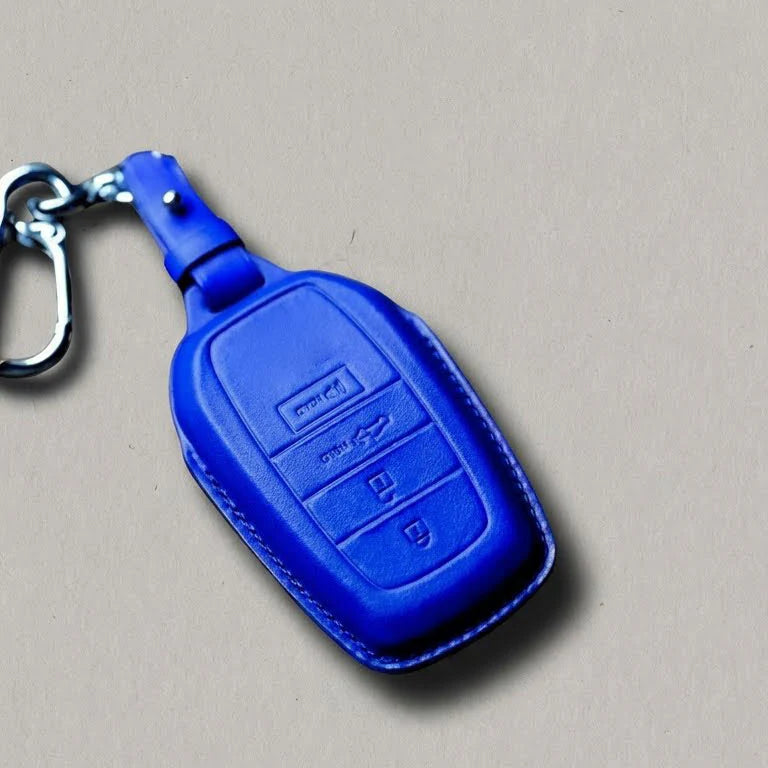 Premium Leather Key Fob for Toyota