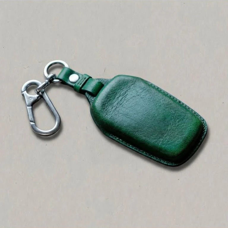 Premium Leather Key Fob for Toyota