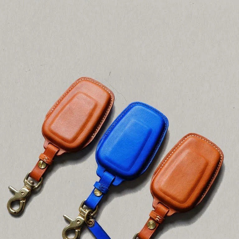 Premium Leather Key Fob for Toyota