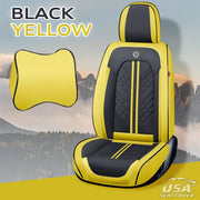 Zetas 2023 Full Set Universal Breathable Waterproof Vehicle Leather Cover For Cars Suv Pick-Up Truck