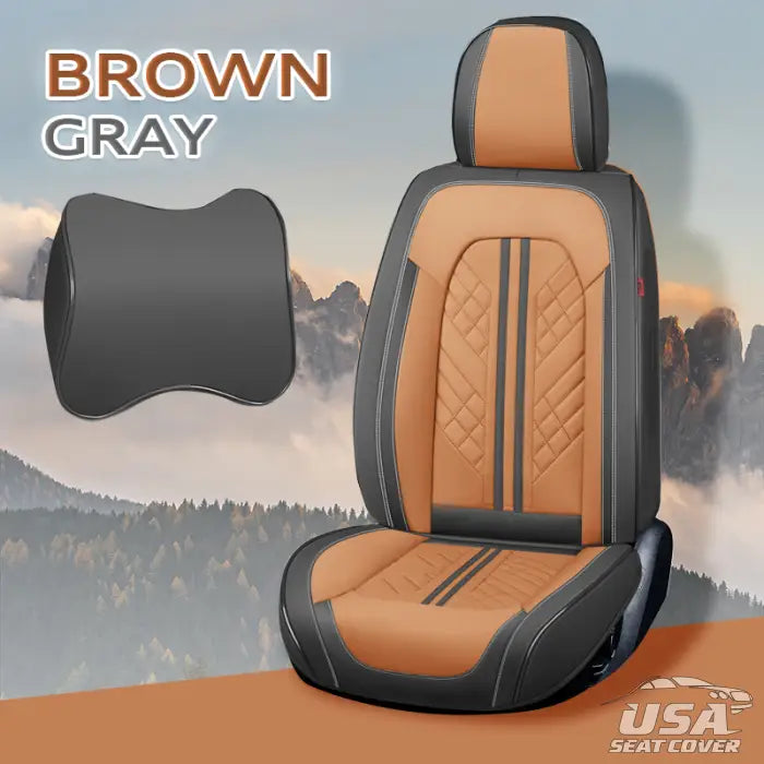 Zetas 2023 Full Set Universal Breathable Waterproof Vehicle Leather Cover For Cars Suv Pick-Up Truck