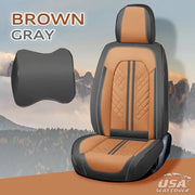 Zetas 2023 Full Set Universal Breathable Waterproof Vehicle Leather Cover For Cars Suv Pick-Up Truck