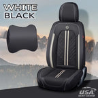 Zetas 2023 Full Set Universal Breathable Waterproof Vehicle Leather Cover For Cars Suv Pick-Up Truck